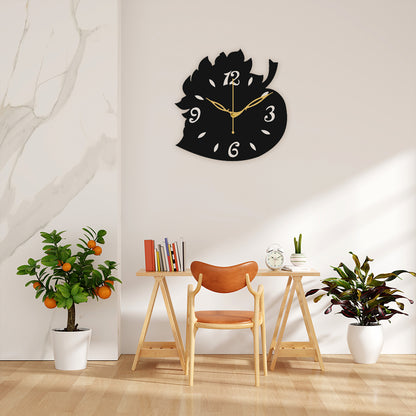 Wooden Analog Wall Clock for Home & Office Decor