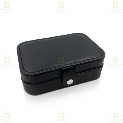 Premium 2 Step Jewellery Box for Women – Velvet Organizer Gift Case for Rings, Earrings & Necklace