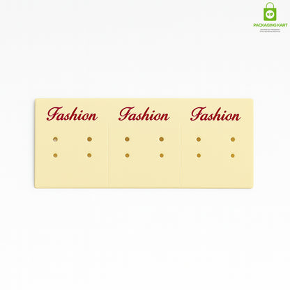 Premium Earrings Display Cards for Jewelry Packaging