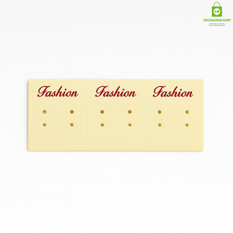 Premium Earrings Display Cards for Jewelry Packaging