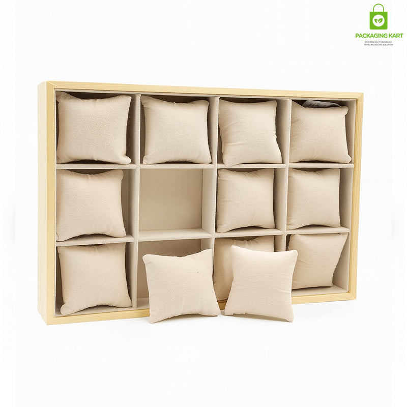 Cream Colour Fancy Stand for Bangle & Bracelet – Elegant Jewellery Display
