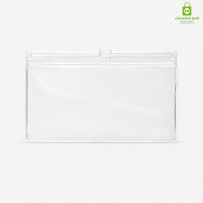 Matte Finish Jewellery Zip Pouch for Rings, Earings, Necklace, Transparent