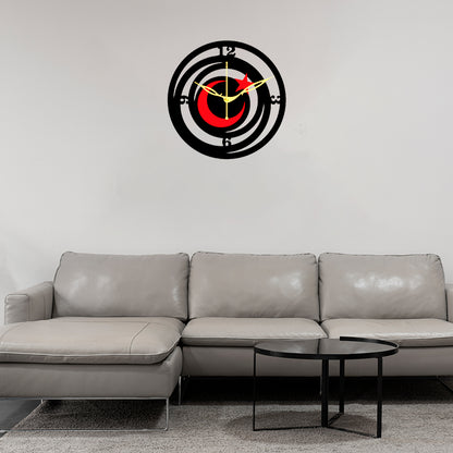 Premium Wooden Analog Wall Clock with Silent Movement