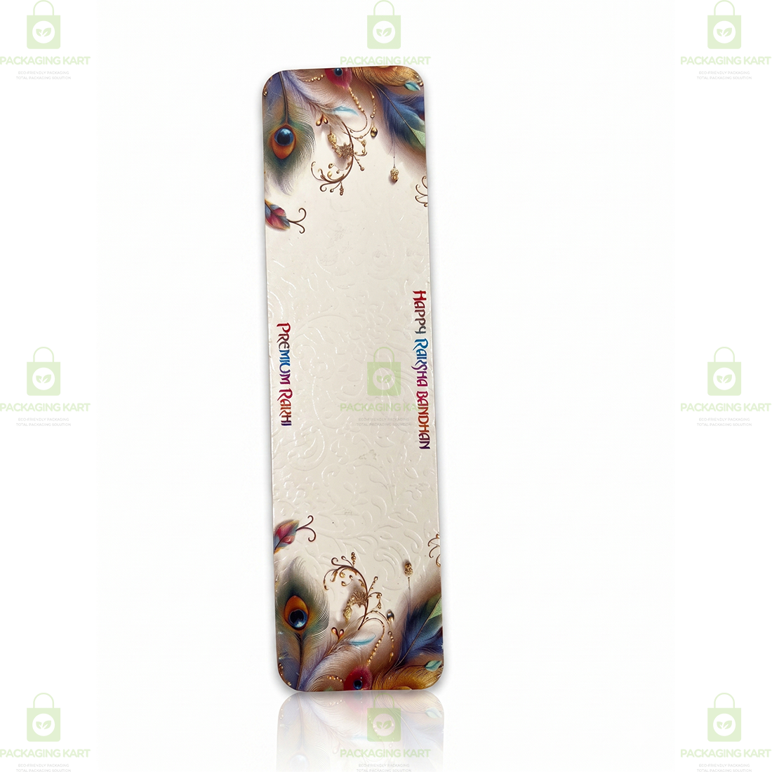 Luxury Rakhi Greeting Card with Traditional Indian Design