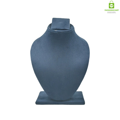 Black Velvet Jewellery Display Bust – Necklace & Pendant Stand