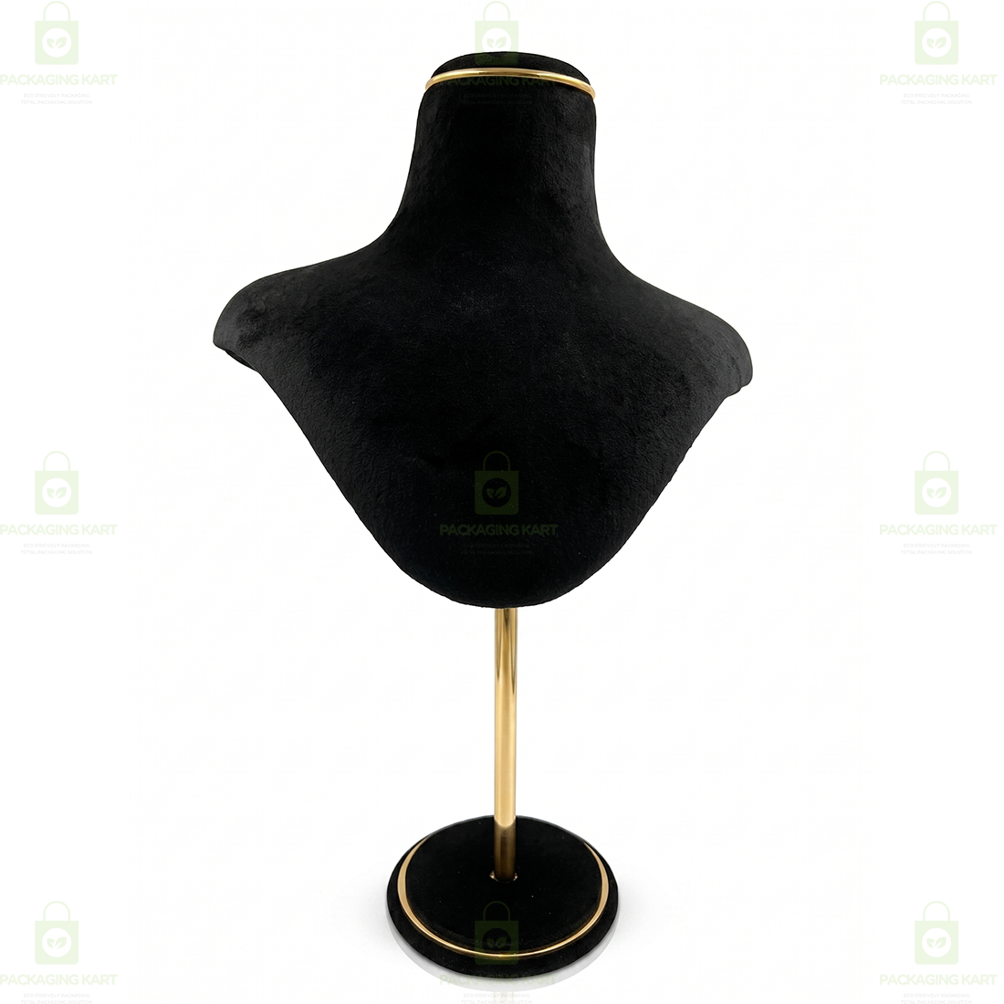 Premium Quality Velvet Foldable Jewellery Necklace Stand | Elegant Necklace Display Holder