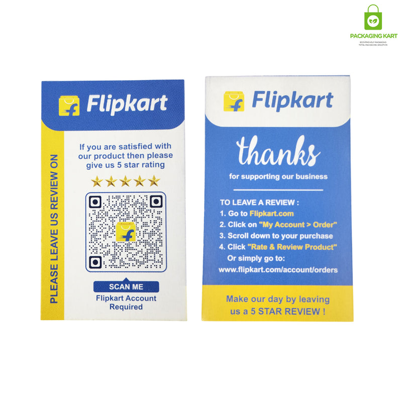 Flipkart Seller Rating Card for Positive Customer Feedback