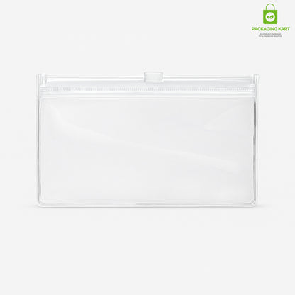 Matte Finish Jewellery Zip Pouch for Rings, Earings, Necklace, Transparent