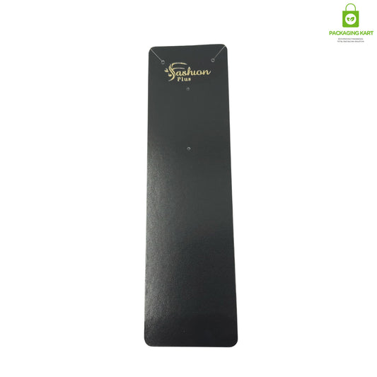 Premium Black Set Card for Fashion Jewellery Presentation