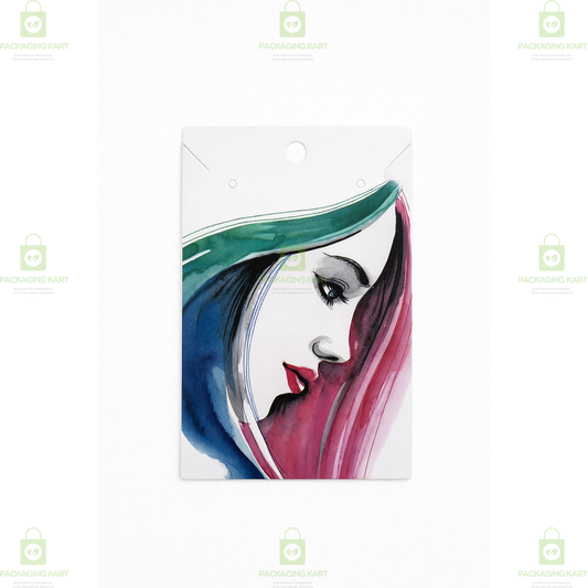 Decorative Mangalsutra Packing Card | Jewellery Display Baby Card