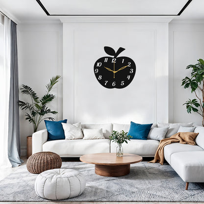Rustic Wooden Decorative Wall Clock for Cottage Style