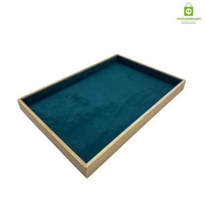Luxury Green Velvet Box for Bracelet, Kada & Watch – Premium Jewellery Packaging