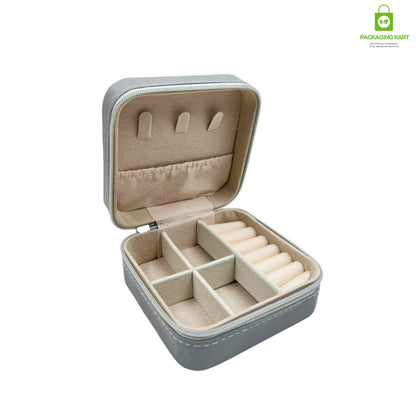 Jewellery Organizer Case for Rings, Earrings, Necklaces & Bracelets