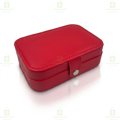 Premium 2 Step Jewellery Box for Women – Velvet Organizer Gift Case for Rings, Earrings & Necklace