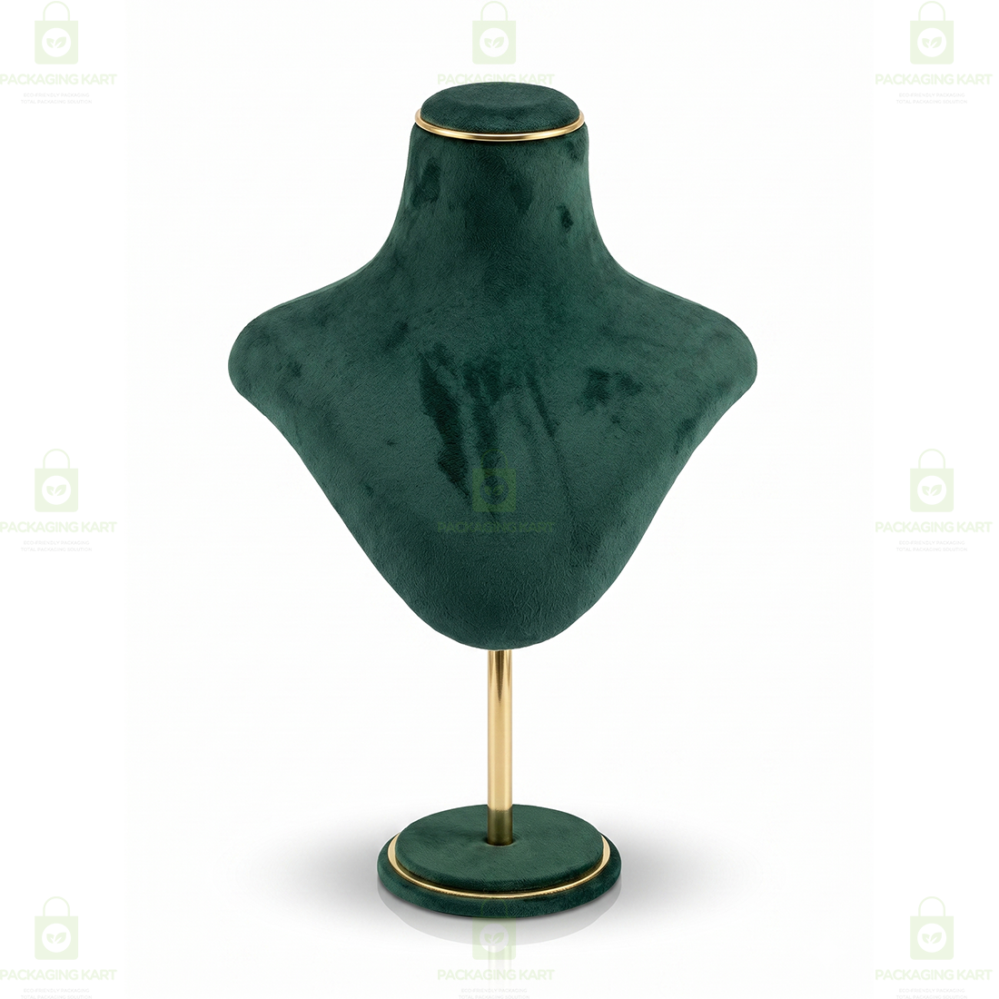 Premium Quality Velvet Foldable Jewellery Necklace Stand | Elegant Necklace Display Holder