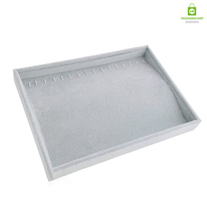 Chain Pendant Jewellery Tray – Elegant Display Organizer with Soft Velvet Lining