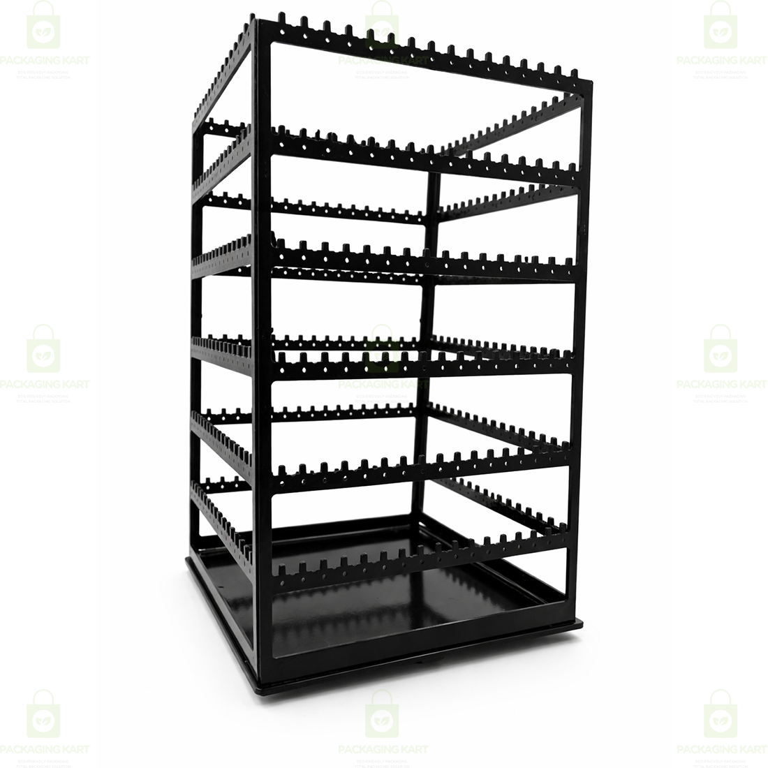 Portable Rotating Earring Stand – 360 Degree Jewelry Storage Organizer