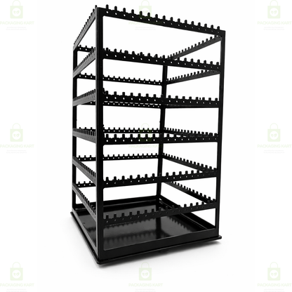 Portable Rotating Earring Stand – 360 Degree Jewelry Storage Organizer
