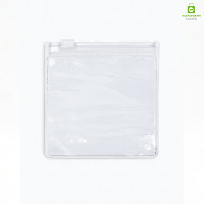 Jewellery Organiser Storage Pouches Clear Zip Lock Cover for Rings, Earings, Necklace, Transparent