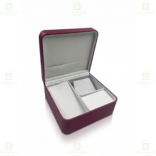 Multi-Compartment Jewellery Organizer Box – Rings, Earrings & Necklaces