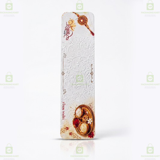 Decorative Rakhi Card for Gift Packaging and Festive Presentation