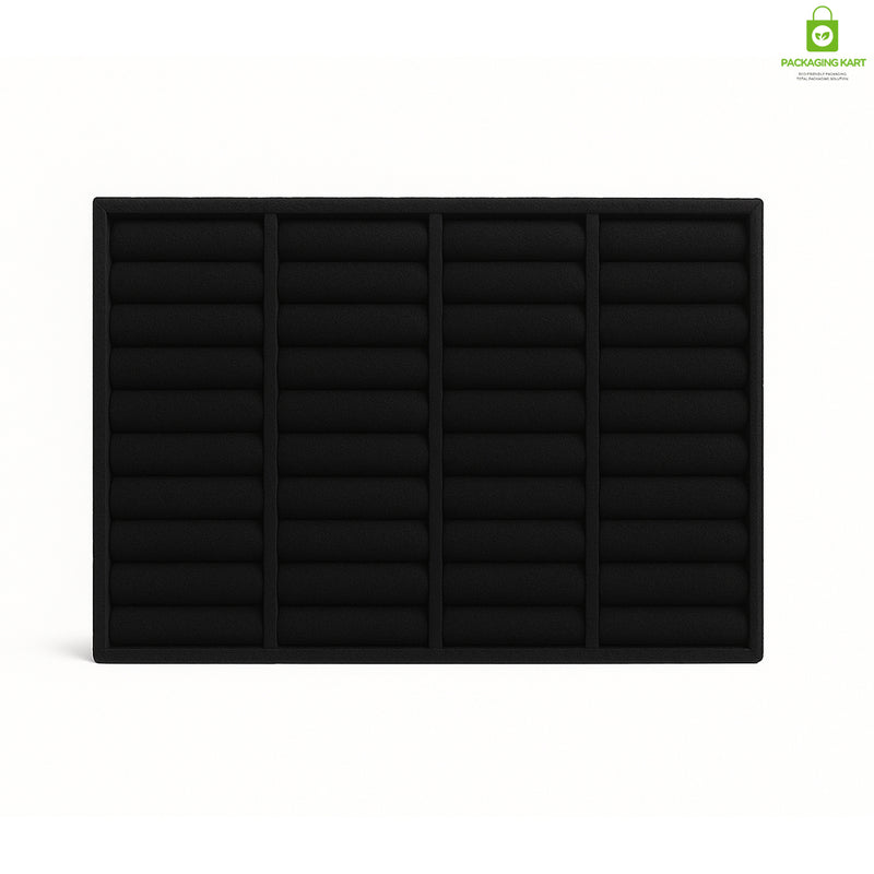 Premium Black Colour Kada Bracelet for Jewellery Tray & Showcase