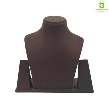 Elegant Brown Velvet Jewellery Set for Women – Premium Gift Box