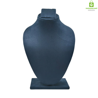 Black Velvet Jewellery Display Bust – Necklace & Pendant Stand