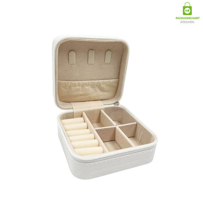 Jewellery Organizer Case for Rings, Earrings, Necklaces & Bracelets