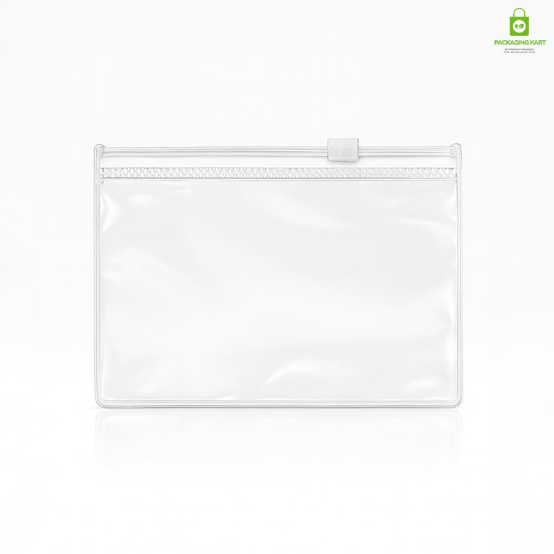 Jewellery Organiser Storage Pouches Clear Zip Lock Cover for Rings, Earings, Necklace, Transparent