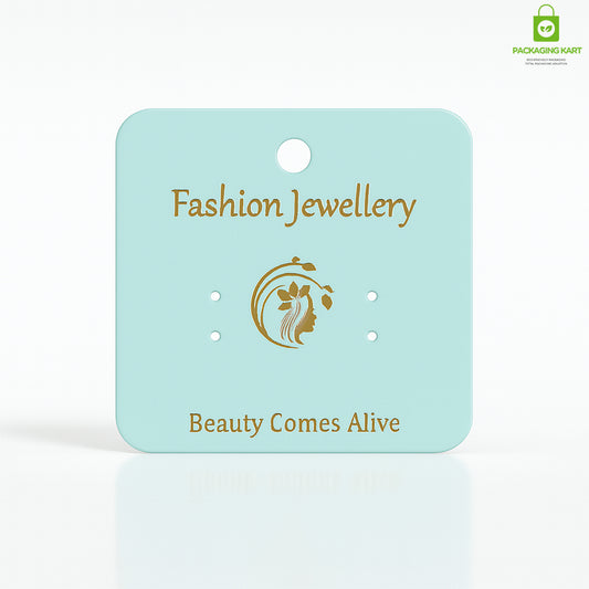 Jewelry Display Cards for Studs – Ideal for Boutiques, Exhibitions & Online Sellers