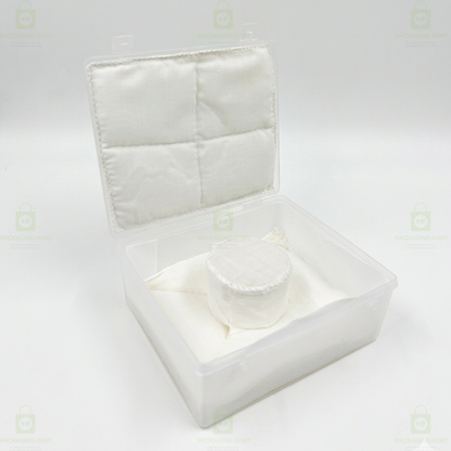 Premium Plastic Jewellery Organizer Box with Soft Cushion Cotton Padding for Protection & Storage