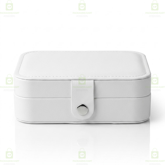 Premium 2 Step Jewellery Box for Women – Velvet Organizer Gift Case for Rings, Earrings & Necklace