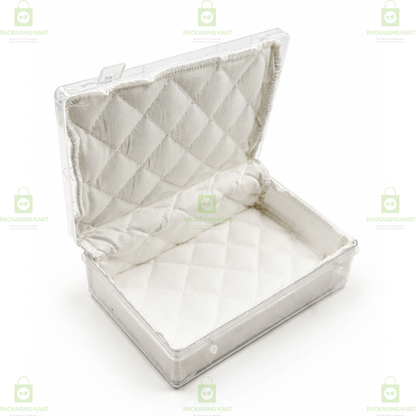 Soft Cushion Cotton Jewelry Box for Necklace, Ring & Earring Packing