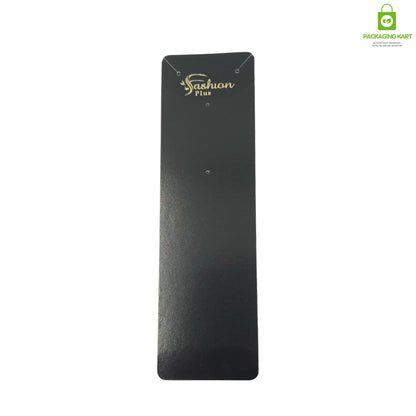 Premium Black Set Card for Fashion Jewellery Presentation