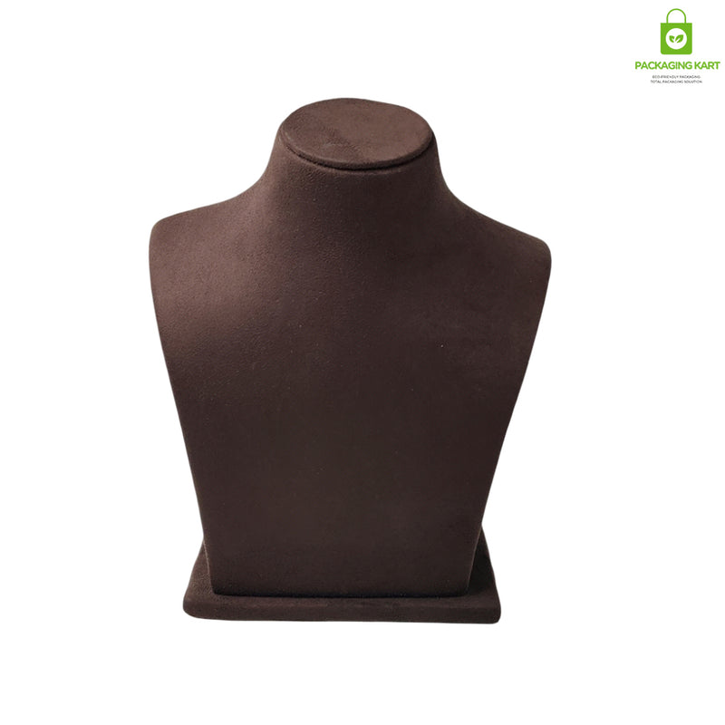 Luxury Brown Velvet Jewellery Set – Perfect for Wedding & Party