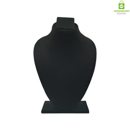 Black Velvet Jewellery Display Bust – Necklace & Pendant Stand