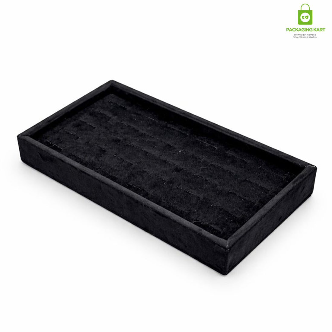 Premium Velvet Ring Display Stand with Wooden Base