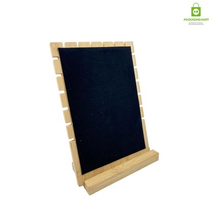 Fancy Black Velvet Chain Pendant Tray – Durable & Elegant