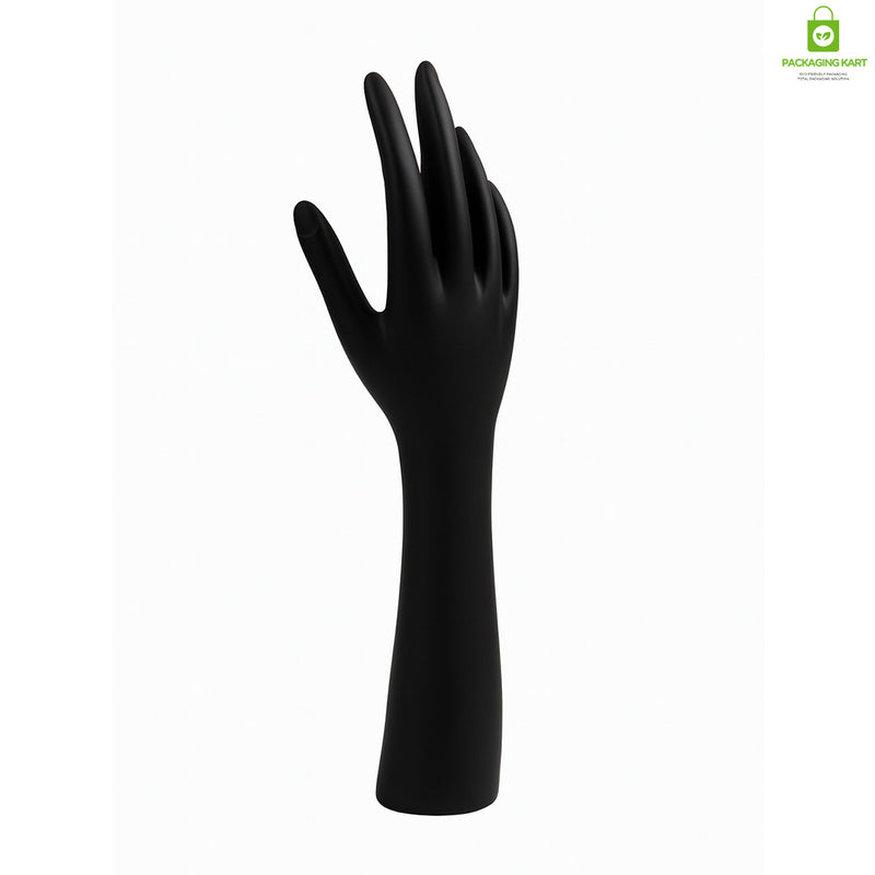 Premium Black Hand Statue Jewellery for Rings, Bracelets & Accessories