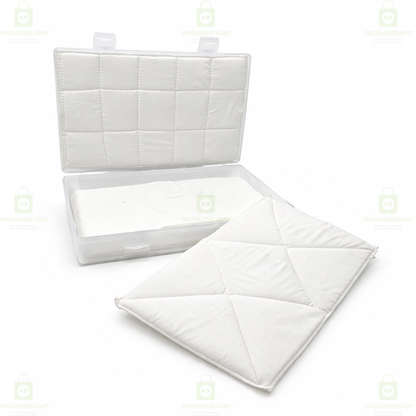 Compact Plastic Jewellery Organizer with Cushion Cotton Padding – Anti Tarnish Storage Box