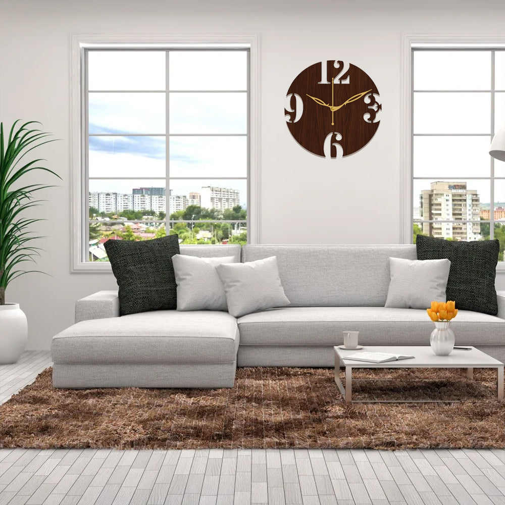 Decorative Wall Clock for Bedroom, Hall & Office