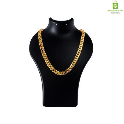 Black Plastic Fibre Jewellery Display Statue – Elegant Neck Stand