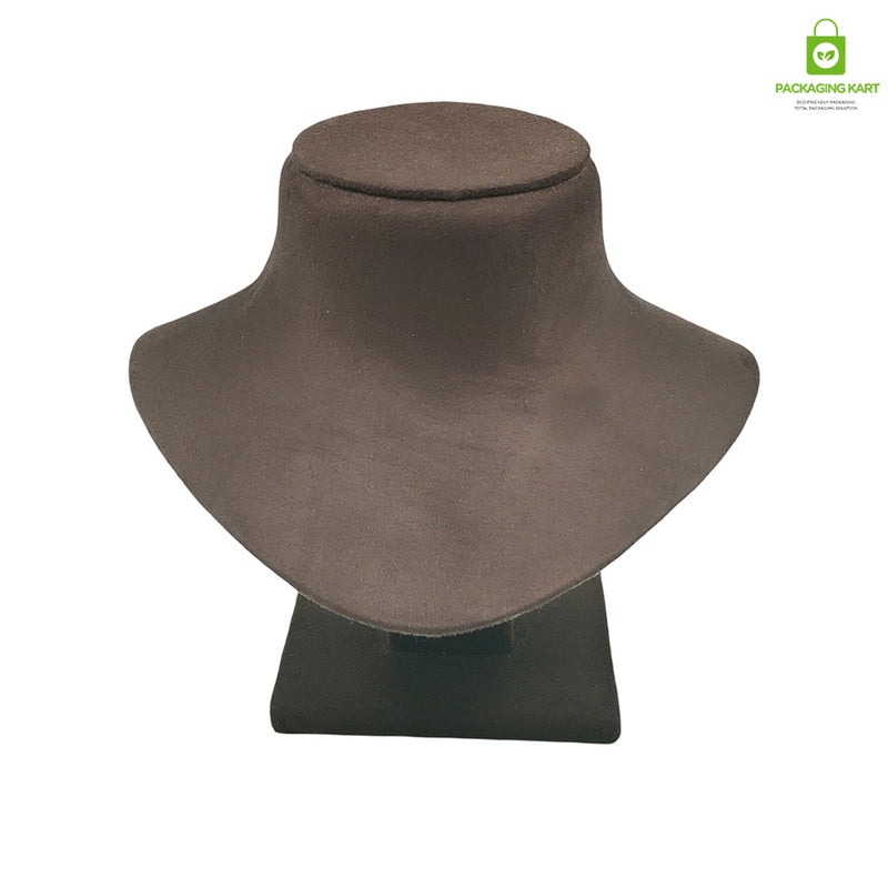Velvet Jewellery Set in Rich Brown – Sophisticated & Classy