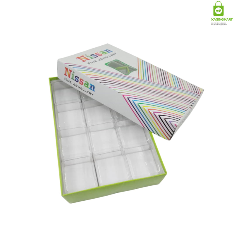 Transparent Plastic Ring Jewellery Box – Display & Storage