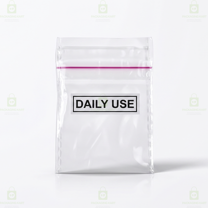 Daily Use White BOPP Bags 51 Micron | Jewellery Packaging for Earrings & Accessories