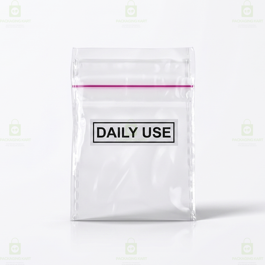 Daily Use White BOPP Bags 51 Micron | Jewellery Packaging for Earrings & Accessories
