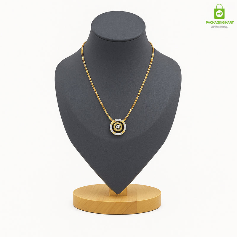 Traditional Black Velvet Jewellery Set – Perfect for Weddings & Festivals