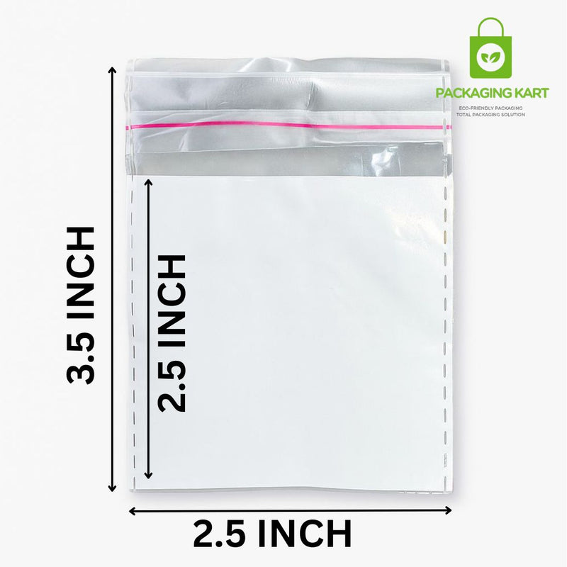 2.5X3.5 51 Micron Jewellery Packing BOPP Self-Sealing Bags – Premium Quality Packaging