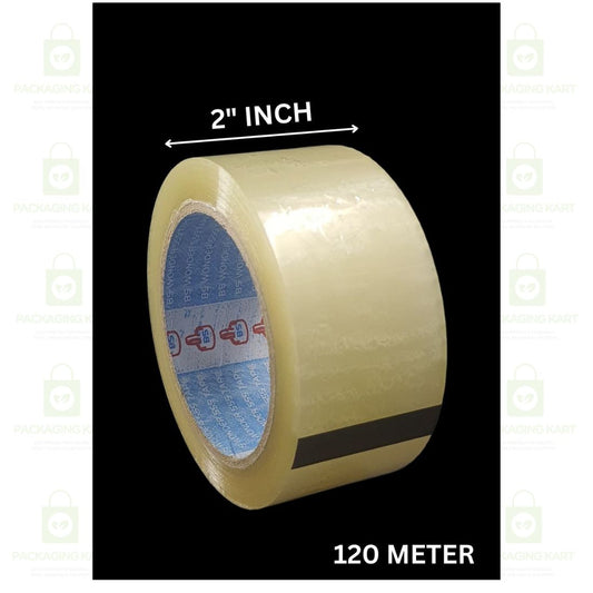 2 Inch X 100 Meters White Carton Sealing BOPP Tape – Heavy Duty Packing Tape for Industrial Use